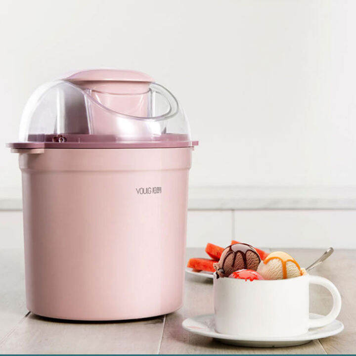 Small Ice Cream Machine Home Automatic Ice Cream Machine Mini Fruit Ice