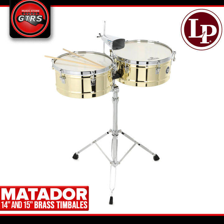 LP® Matador® Series 14" and 15" Timbales Latin Percussion Instruments