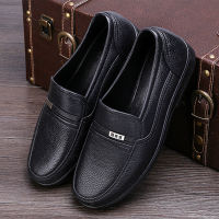 NGT Men Leather Shoes ขายถึง รองเท้าหนัง รองเท้าใส่ออกงานชายรองเท้าหนังแฟชั่นสบายชาย Men Flats Oxfords Shoes