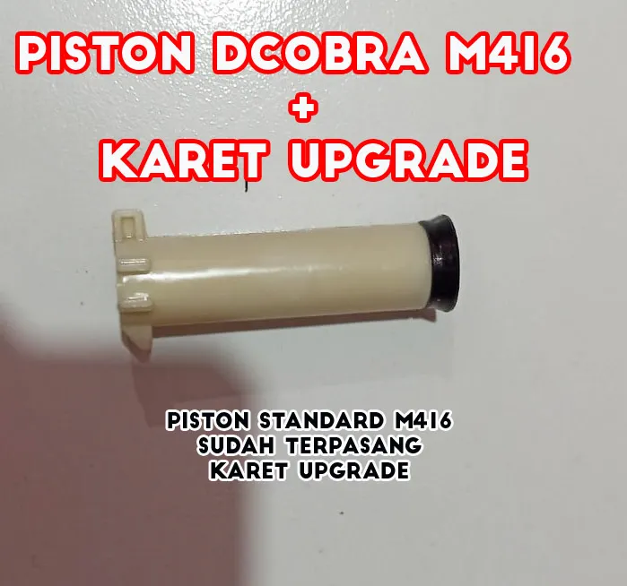 Piston Dcobra M416 + Karet Piston Upgrade Kompressi Power Kuat Piston ...