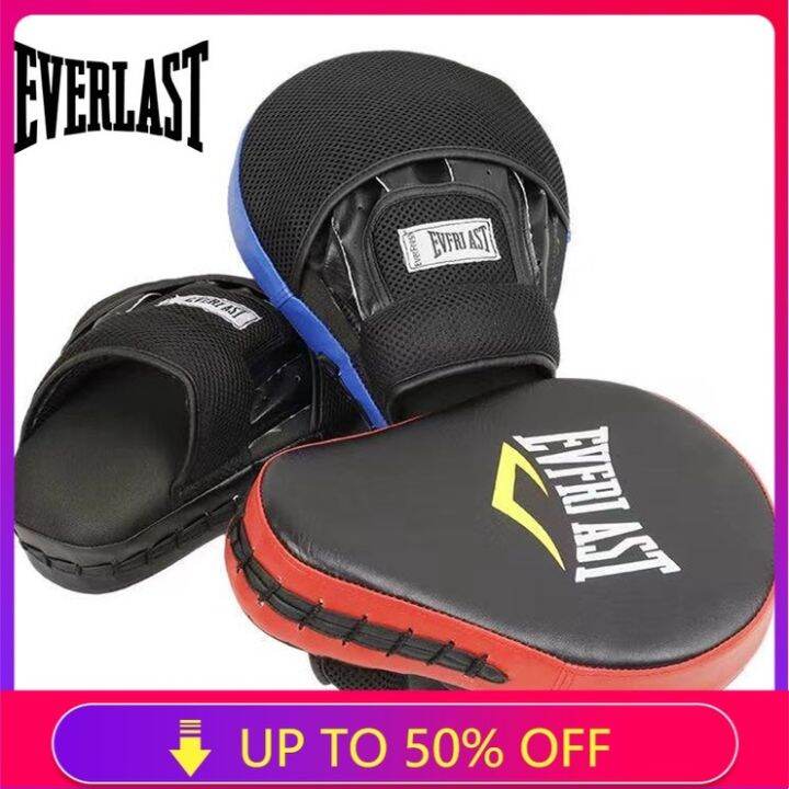 Everlast BOXING MITTS TRAINING TARGET FOCUS PUNCH PADS MMA KARATE MUAY