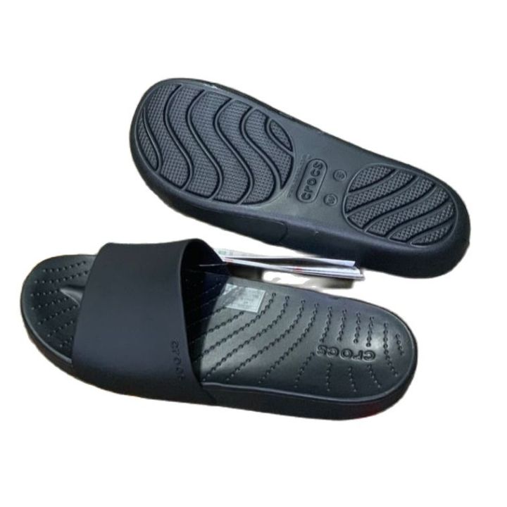 องเท้าแตะผู้หญิง-crocs-slide-รองเท้าผู้หญิง-รองเท้าเบานิ่มใส่สบาย-สินค้าพร้อมจัดส่งจากไทย