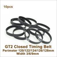 Powge 120/122/124/126/128 2gt เข็มขัดจับเวลา W = 6/9Mm ฟัน60/61/62/63/64 Gt2 120-2gt สายพานซิงโครนัสแบบวงปิด