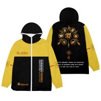 Genshin Impact Morax Zhongli merch 3D Winter Hoodies Hooded Women/Men The hoodies Zipper jacket AAFH