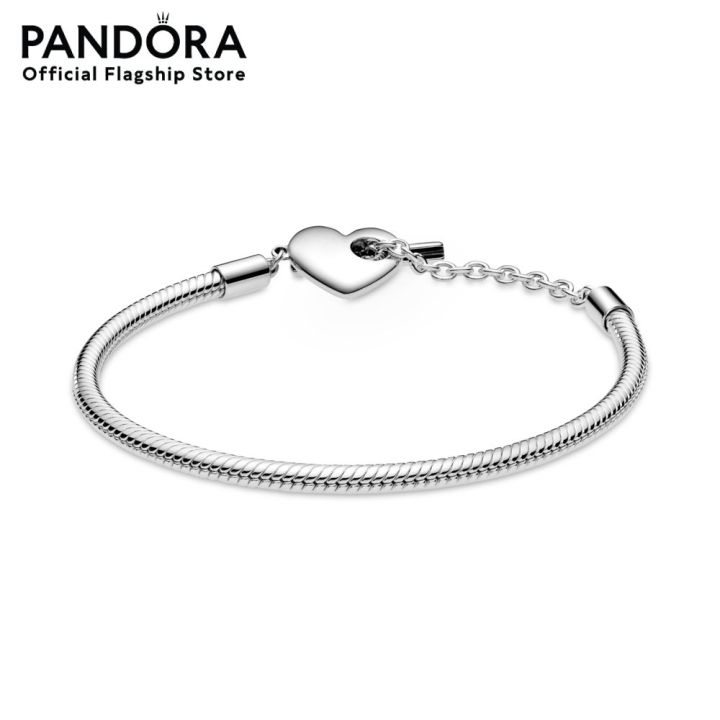 pandora-moments-heart-t-bar-snake-chain-bracelet