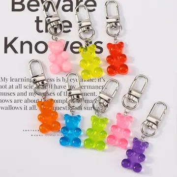 Wholesale Wholesale Fashion Colorful Resin Gummy Bear Ring Jewelry