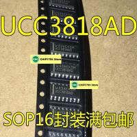 ชิป UCC3818AD 5ชิ้น UCC3818ADR UCC3818การปรับปรุงค่าประสิทธิภาพทางไฟฟ้า SOP16ของเดิม