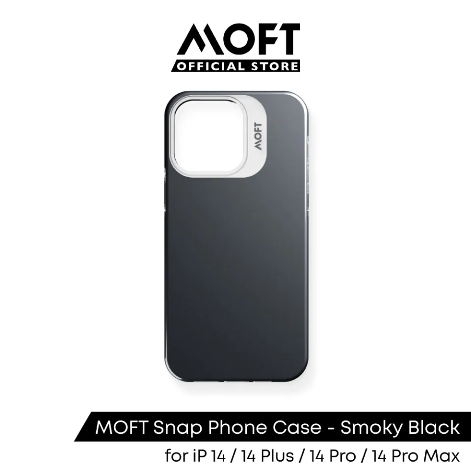 MOFT Snap Case - MagSafe-Enhanced, iPhone 14 Plus / Smoky Black