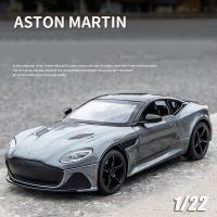 Astonmartin DBS รถโมเดลรถยนต์สปอร์ตโลหะอัลลอยหล่อขึ้นรูปและของเล่นโมเดลรถของเล่นโลหะของขวัญของเล่นเด็กกันเสียงและไฟ