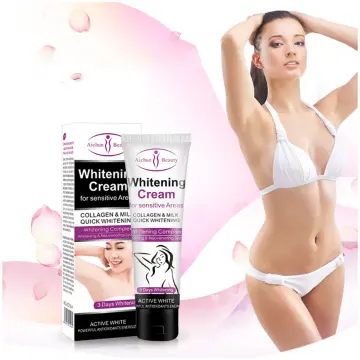 Body Intimate Area Dark Remover For Underarms, Armpit, Knees, Elbows, Inner  Thigh, bikini Dark Area Corrector Cream With Natural-Ingredients Designed