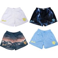 【CW】 Inaka Shorts 2022 Men Classic GYM Workout Mesh Layer Fashion Design