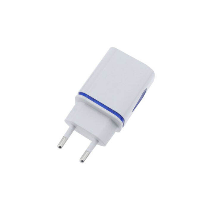 uni-อะแดปเตอร์ไฟ2a-5v-แบบสองพอร์ต-usb-ที่ชาร์จไฟ-led-แบบหยดน้ำสามารถใช้ได้กับโทรศัพท์ปลั๊กแบบยุโรป