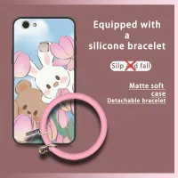 cartoon couple Phone Case For VIVO V7/Y75 hang wrist luxurious Back Cover creative Mens and Womens ultra thin youth