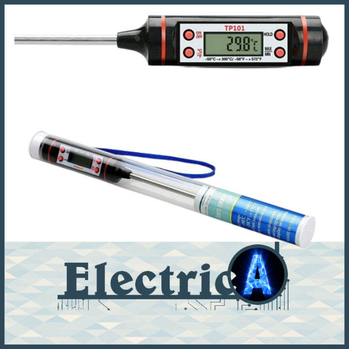 TP101 Digital Thermometer Cooking Food Kitchen BBQ Probe Water Milk Oil