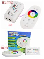 【❖New Hot❖】 122cc store เครื่องควบคุม Rgb Rgbw แอลอีดีจอสัมผัส2.4G ไร้สายระบบ Dc12-24v สัมผัส Rf สำหรับ Rb/rgbw แถบไฟ Led 18a รีโมทคอนโทรล