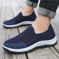 Mens Autumn 2022 New Sports Shoes Casual Comfortable Light Tide Shoes Fly Woven Breathable Loose Fashion Mens Shoes