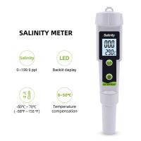 Yieryi Digital Salinity Meter 0 ~ 199.9ppt Salinity-615เครื่องทดสอบปริมาณเกลือเครื่องทดสอบความเข้มข้นสูง ± 2 F.S