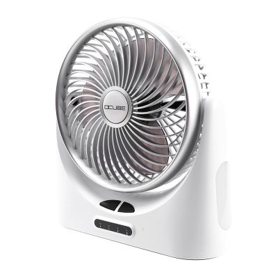 Ocube Usb Silent Small Fan Office Student Computer Desk Portable Fan Air Circulation Led Mobile PowerTH
