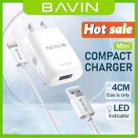 【Taotao Electronics】 BAVIN PC752มินิ USB ดาต้าเครื่องชาร์จติดผนังพร้อมสายเคเบิลสำหรับ Micro IOS Type-C