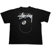 2023 FOR♚﹍ American blockbuster retro cotton Stussy 8 classic printing loose shirt joker black men and women lovers t-shirts popular logo