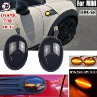 Dynamic LED Side Marker Turn Signal Light for MINI Cooper R55 R56 R57 R58 R59 2007-2013 Repeater LED Flashing Flowing Indicator