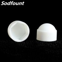 10Pcs M8 M10 Plastic nut protection cap Hexagon screw protection cap Hexagon socket head cap bolt protector Nails  Screws Fasteners