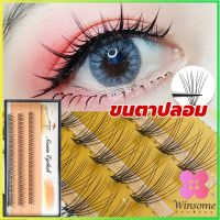 Winsome ช่อขนตาปลอมสไตล์ธรรมชาติ 10D 8/10/12 มม. False Eyelashes