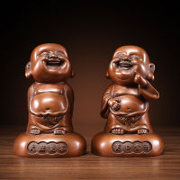 ส่งสำริด Maitreya Bronze Buddha Meng Version Smile มักจะเปิดตกแต่งสำนักงานที่บ้านของขวัญงานขึ้นบ้านใหม่