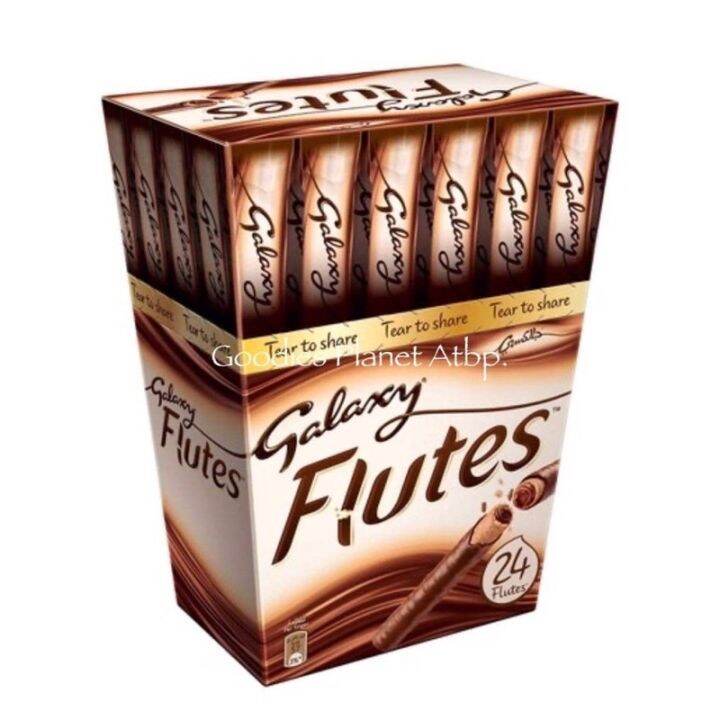 GALAXY FLUTES CHOCOLATE SINGLE SHARE (24 x 11.25g) Lazada PH