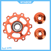 NYABOR 1PC จักรยานหลัง derailleur รอก Jockey ล้อถนนจักรยานคู่มือลูกกลิ้ง