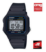 Casio ของแท้ 100% นาฬิกาผู้ชายลำลอง W-217H-1A สายยางประกัน CMG