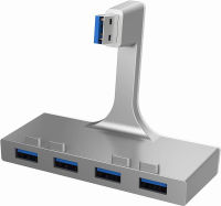 SABRENT Premium 4-Port Aluminum USB 3.0 Hub for iMac Slim Unibody (HB-IMCU)