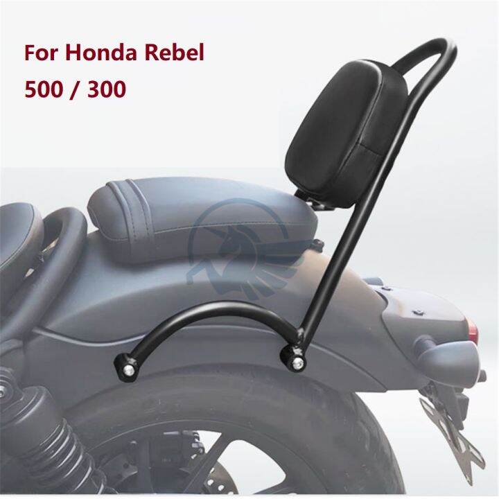 Motorcycle Back Rst ☑ↂ Motorcycle Rear Passenger Back Rest Sissy Bar Backrest For Honda ...