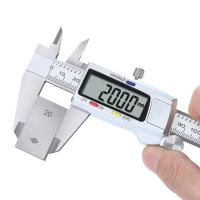 เครื่องมือวัดสแตนเลสดิจิตอล Caliper 6 "0-150Mm เครื่องมือวัด Vernier Calipers