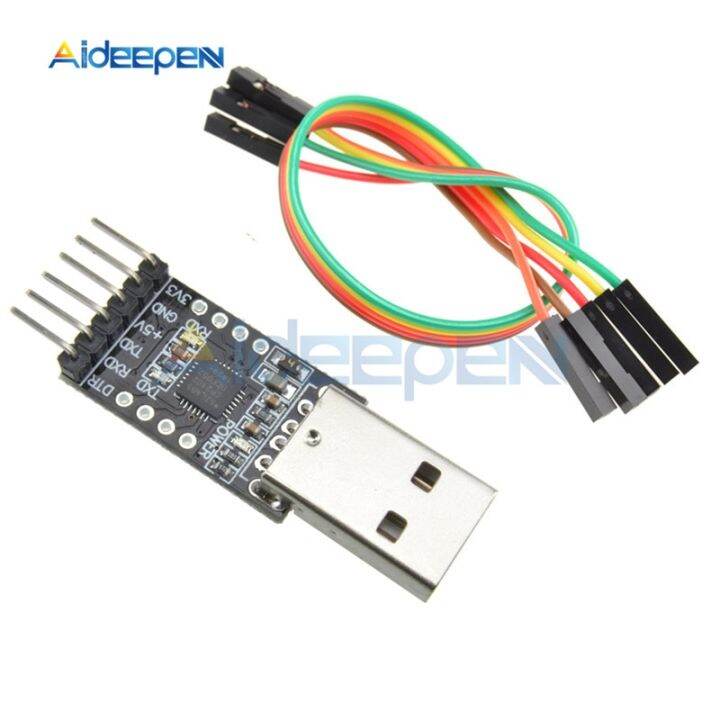 1ชุด-cp2102โมดูล-usb-2-0ตัวแปลง-uart-แบบอนุกรมเพื่อ-ttl-พร้อมสายดาวน์โหลด-stc-เกื้อหนุนหน้าต่าง2000-xp-linux-2-40สำหรับ-arduino