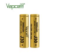 ถ่านชาร์จ Vapcell 18650 J30 3000 mAh 15A/30A ของแท้ ของใหม่ โค็ดเช็คได้