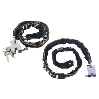 ：《》{“】= 80/110Cm Anti-Theft Bike Chain Lock Anti-Cut Steel Security Locks For Gate Fence