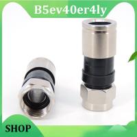 B5ev40er4ly Shop 5/10 Pcs RG6 F Type Compression 2.7cm Snap Seal Plug Connector For Sky Satellite Virgin Cable