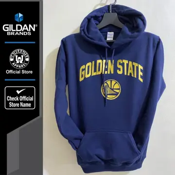 Golden State Warriors Hoodie Adult S Black Gold Curry 30 Graphic Gildan  Heavy