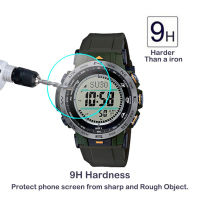 2PCS 2.5D กระจกนิรภัยสำหรับ Casio PRO TREK PRW-30Y PRW-30AE PRW-30 1A 1B ป้องกันหน้าจอ9H Scratch-Proof Glass