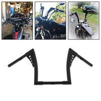 14in Rise Ape Hanger Handlebar เหล็กกล้าไร้สนิม Universal สำหรับ FLST FXST XL Vintage Motorcycle