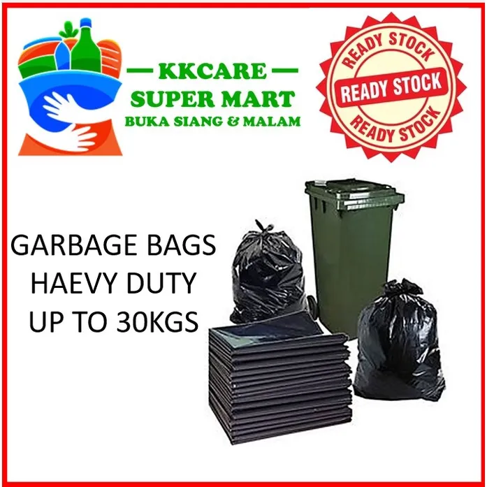 Garbage Bag Size XL Oxo Biodegradable Heavy Duty Rubbish Bag Plastic