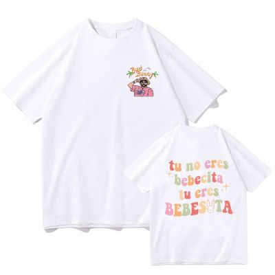 Bad Bunny Un Verano Sin Ti Graphics T Shirt Bad Bunny T shirt Men women Short Sleeve Top Cotton t shirt High Quality