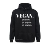 Casual Vegan. Compassion. Nonviolence. For The Animals T Shirt Long Sleeve Summer Hoodies 2021 Popular Hoods Student Sweatshirts Size Xxs-4Xl