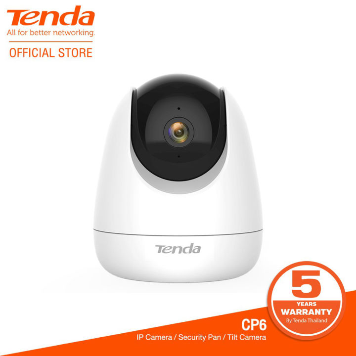 tenda-cp6-ip-security-camera-wifi-กล้องวงจรปิดไร้สาย-3mp-ภาพคมชัดความละเอียด-2k-รับประกัน-5-ปี