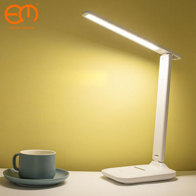 LED Desk Lamp Dimmable Touch Table Lamp 5V USB Rechargeable Flexible Led Light For Children Student Reading Lamp Home