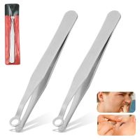 【CW】 Hair Trimming Trimmer Tweezer Round Removal