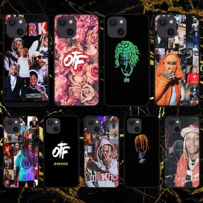 Rapper Lil Durk Phone Case For iPhone 11 12 Mini 13 Pro XS Max X 8 7 6s Plus 5 SE XR Shell Phone Cases