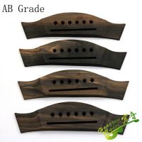 ‘；【- Ebony Acoustic Guitar Bridge High Quality Guitar Parts &amp; Accessories 165*44*8.7Mm TL Style