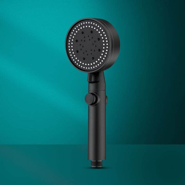 HighPressure Shower Head 5Speed Adjustment Mode WaterSaving OneKey Stop Water HandHeld